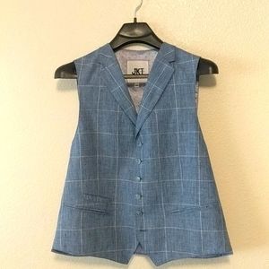 Regis Linen Vest